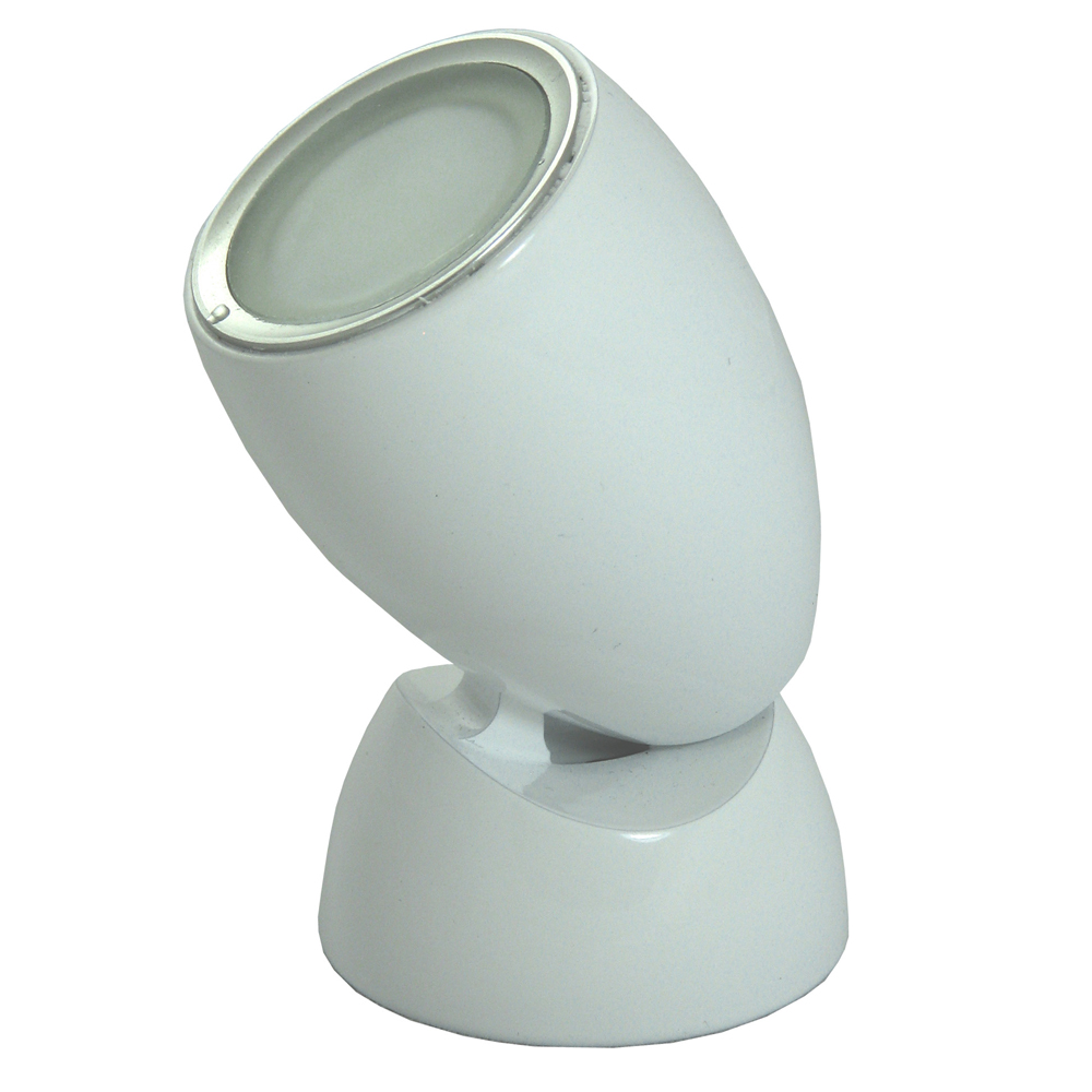 LUMITEC 111828 GAI2 - GENERAL AREA ILLUMINATION2 LIGHT - WHITE FINISH - 3-COLOR RED/BLUE NON DIMMING WITH WHITE DIMMING