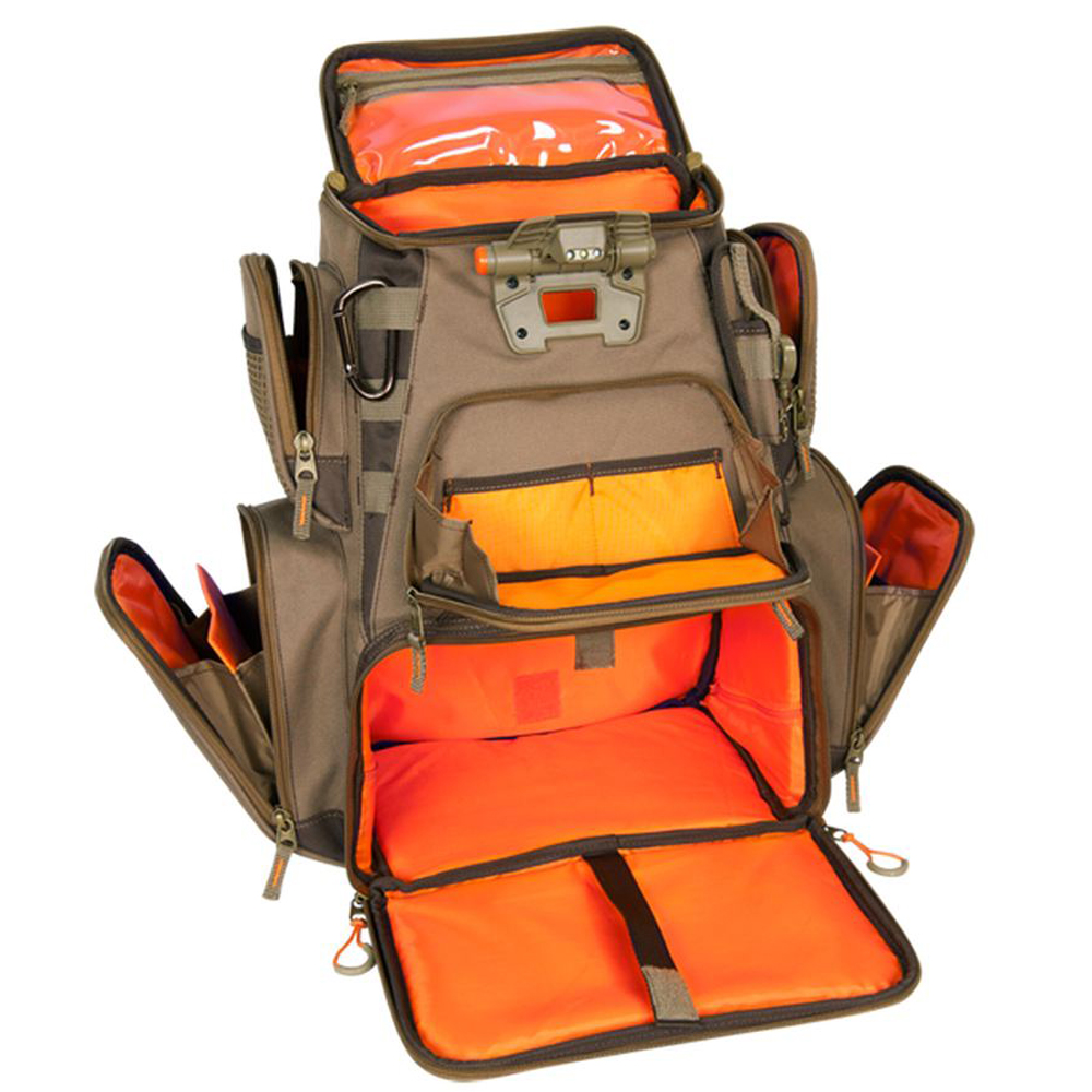 WILD RIVER WN3604 NOMAD LIGHTED TACKLE BACKPACK WITHOUT TRAYS