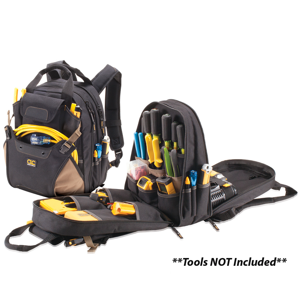 CLC 1134 48 POCKET DELUXE TOOL BACKPACK