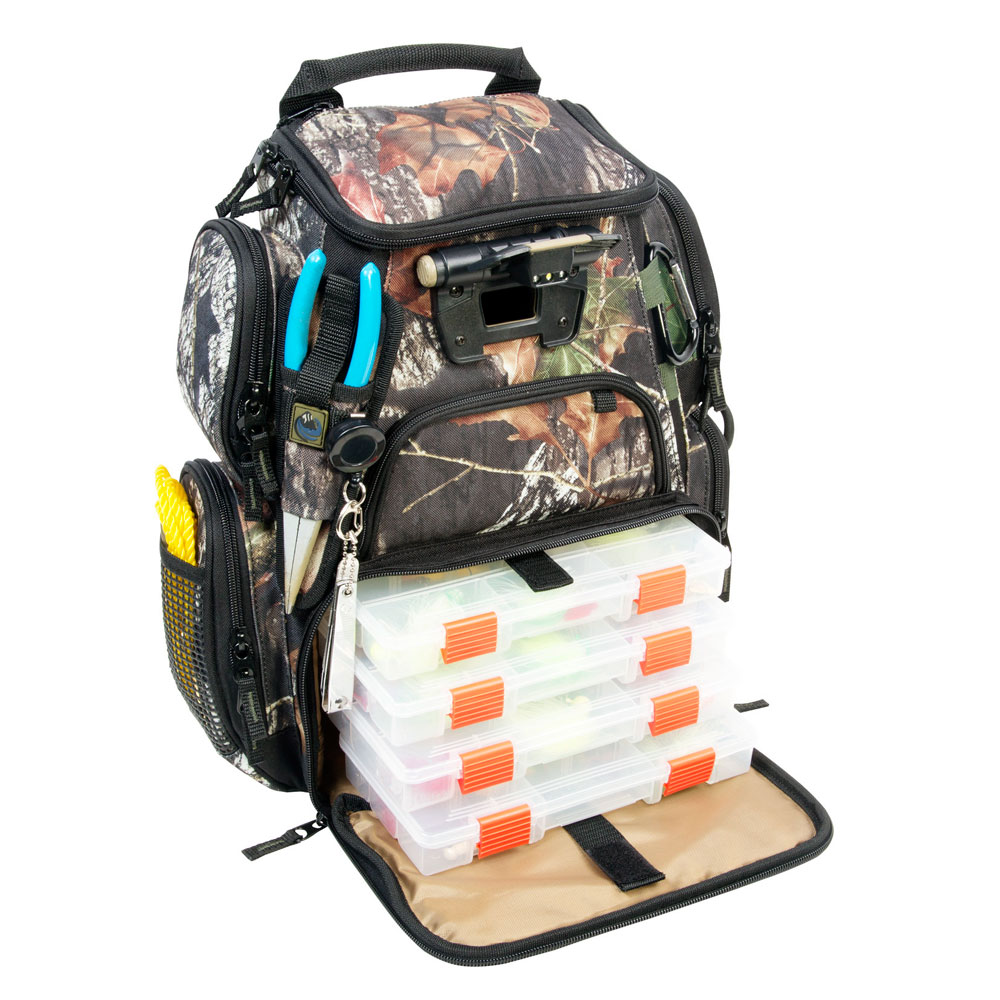 WILD RIVER WCT503 RECON MOSSY OAK COMPACT LIGHTED BACKPACK WITH 4 PT3500 TRAYS