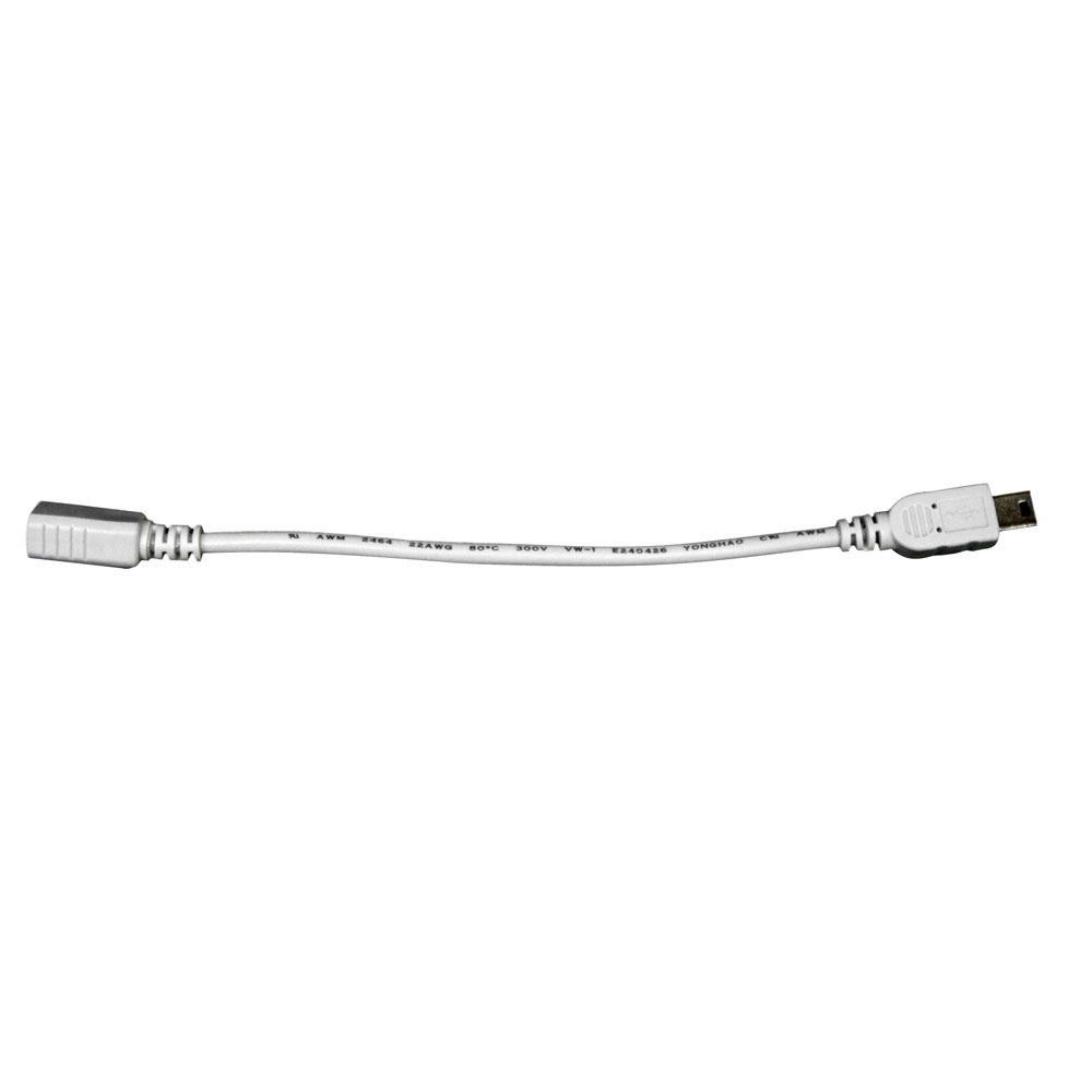 LUNASEA LLB-32AH-01-00 6” MINI USB SPECIAL DC EXTENSION CORD - CONNECTS UP TO 3 LIGHT BARS