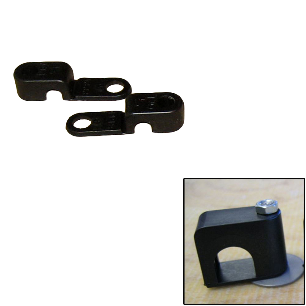 WELD MOUNT 60250 SINGLE POLY CLAMP F/1/4” X 20 STUDS - 1/4” OD - REQUIRES 0.75” STUD - QTY. 25