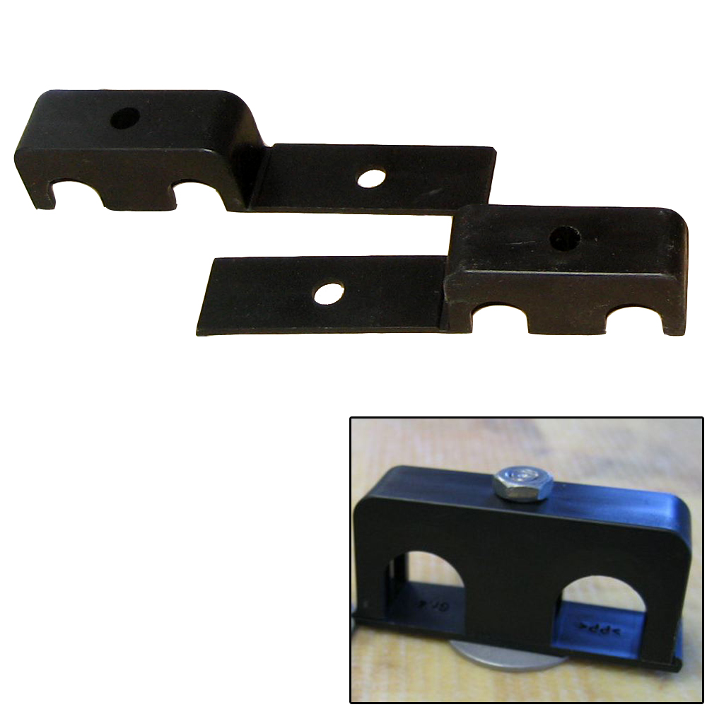 WELD MOUNT 80500 DOUBLE POLY CLAMP F/1/4” X 20 STUDS - 1/2” OD - REQUIRES 1.5” STUD - QTY. 25