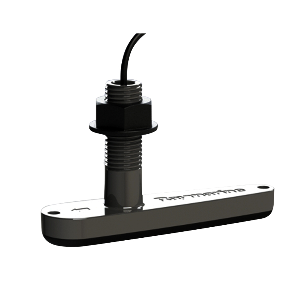 RAYMARINE A80277 CPT-110 PLASTIC THRU-HULL TRANSDUCER WITH CHIRP & DOWNVISION; FOR CP100 SONAR MODULE