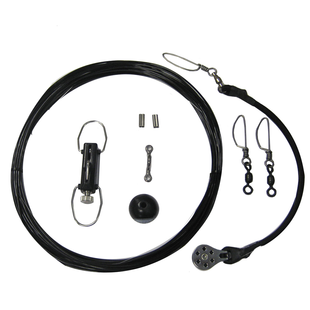 RUPP CA-0113-MO CENTER RIGGING KIT WITH KLICKERS - BLACK MONO 45'