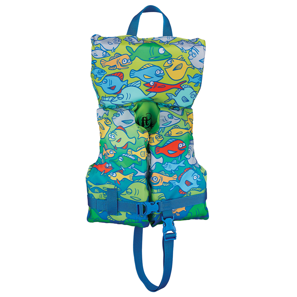 FULL THROTTLE 104200-500-000-15 CHARACTER VEST - INFANT/CHILD LESS THAN 50LBS - FISH