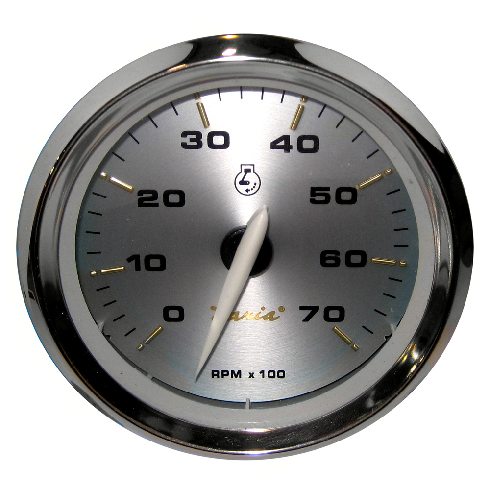 FARIA 39005 KRONOS 4” TACHOMETER - 7,000 RPM (GAS - ALL OUTBOARDS)