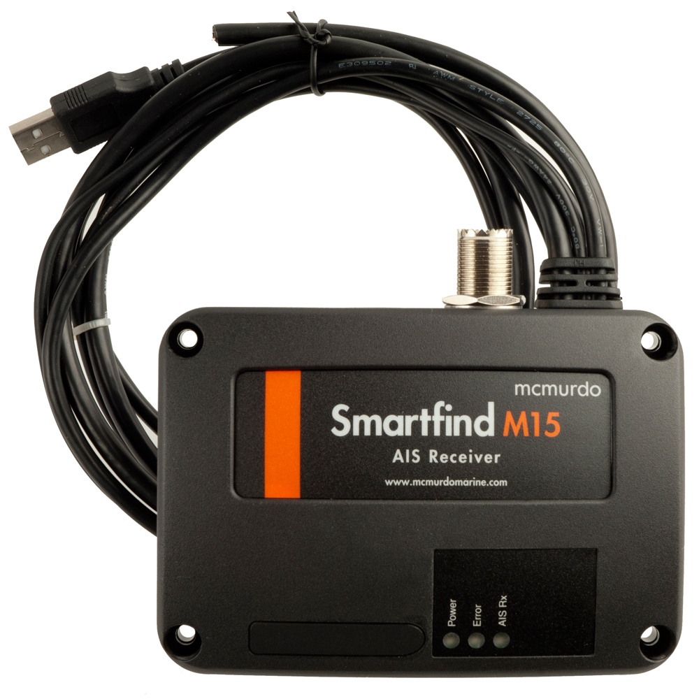 MCMURDO 21-300-001A SMARTFIND M15 AIS RECEIVER