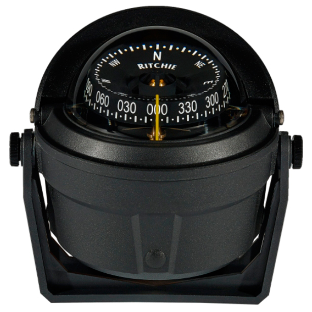 RITCHIE B-81-WM VOYAGER BRACKET MOUNT COMPASS - WHEELMARK APPROVED FOR LIFEBOAT & RESCUE BOAT USE