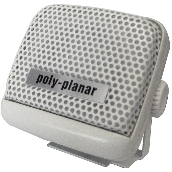 POLY-PLANAR MB21-W MB-21 White 8-watt 2 1/2” VHF Remote Speaker