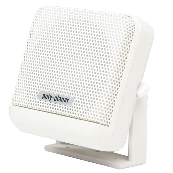 POLY-PLANAR MB41-W MB-41 White 10-watt 4 5/8”  VHF Remote Speaker