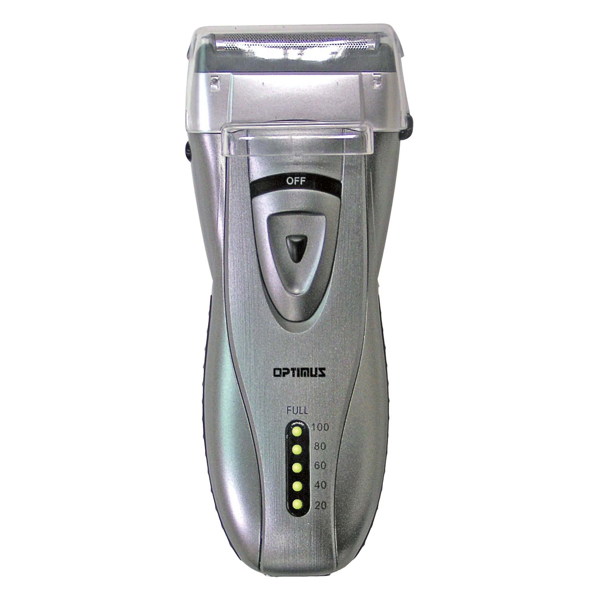 OPTIMUS 50046S Curve Rechargeable Triple Blade Wet/Dry Mens Shaver
