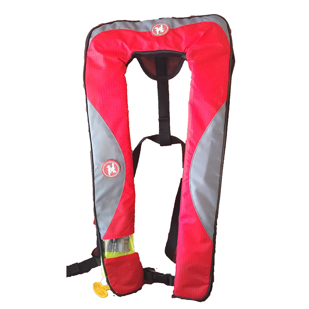 FIRST WATCH FW-240M-RG 24 Gram Inflatable PFD - Manual - Red/Grey
