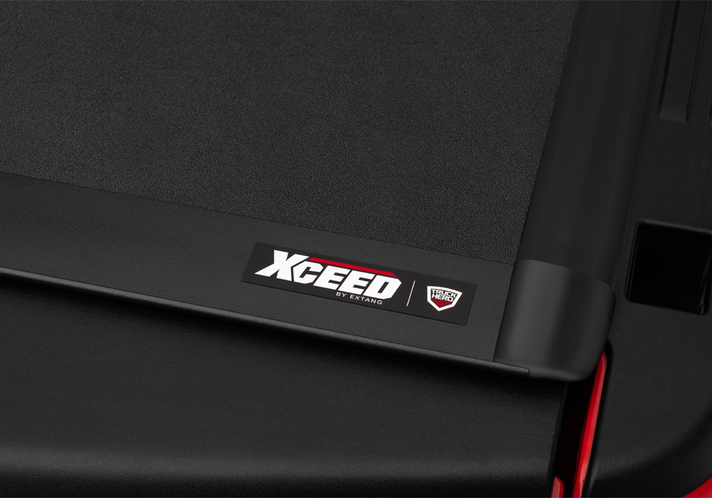 EXTANG 85425 RealTruck  Xceed Hard Folding Truck Bed Tonneau Cover | | Fits 2009 - 2018, 2019 - 2020 Classic Dodge Ram 1500/2500/3500 5' 7” Bed (67.4”)