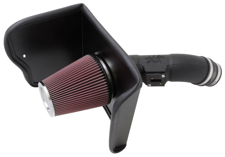 K&N FILTER 639036 Cold Air Intake Kit: Increase Acceleration & Towing Power, Guaranteed to Increase Horsepower up to 9HP: Compatible with 5.7L, V8, 2012-2019 Toyota Tundra, 63-9036
