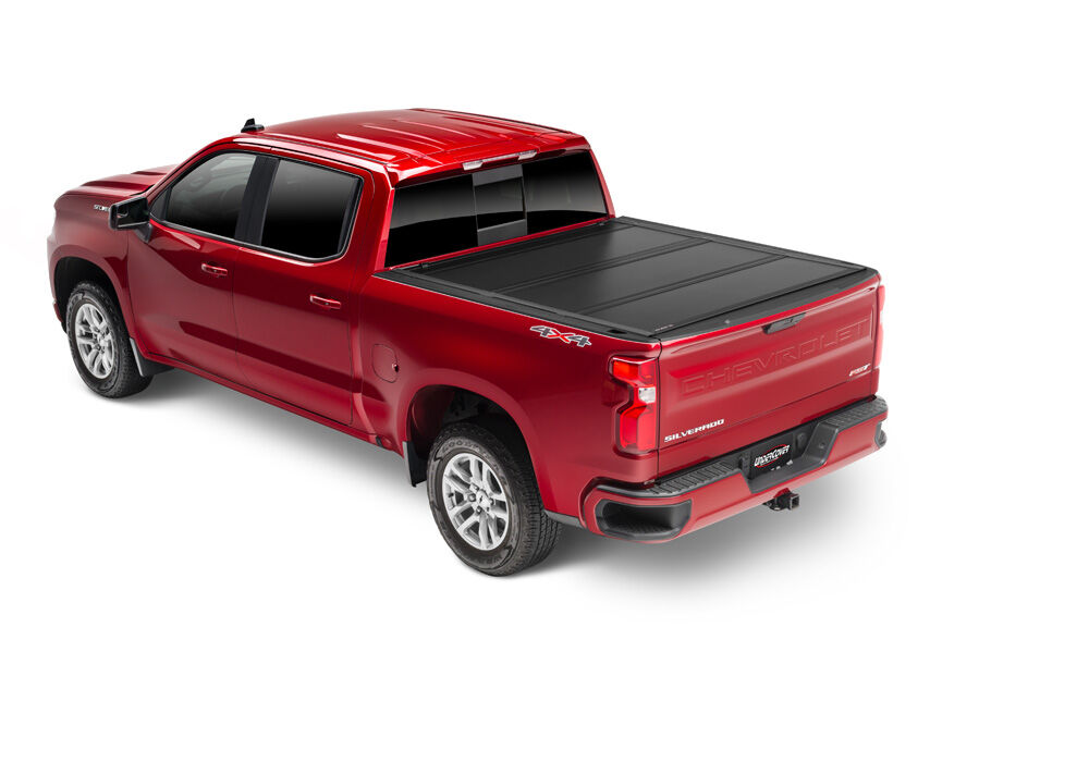 UNDERCOVER UX42014 Ultra Flex Hard Folding Truck Bed Tonneau Cover | | Fits 2016 - 2022 Toyota Tacoma (fits w/ or w/o bedside storage boxes) 5' 1” Bed (60.5”)