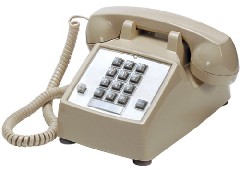 CORTELCO 250044-VBA-27M DESK PHONE WITH MESSAGE WAITING, HEARING AID COMPATIBLE