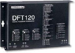BOGEN DFT120 DIGITAL FEEDBACK ELIMINATOR