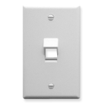 ICC IC107DA1WH Face Plate Angled 1-Gang 1-Port White
