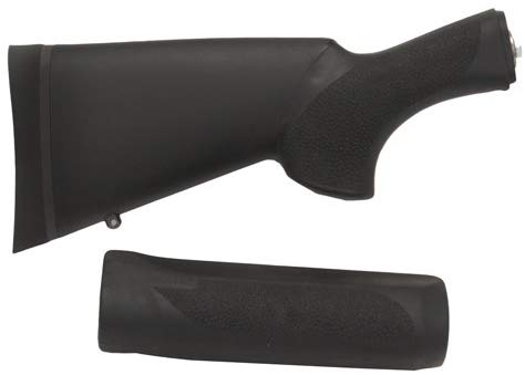 HOGUE 08732 Remington 870 12 Gauge OverMolded Shotgun Stock kit w forend 12inch LOP Black