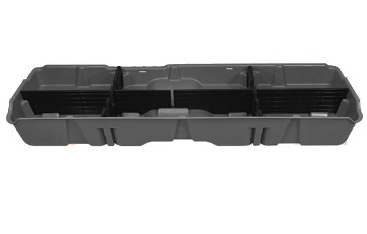 DU-HA 10042 Underseat Storage Gun Case 07-13 GMC & Chevy Dark Gray