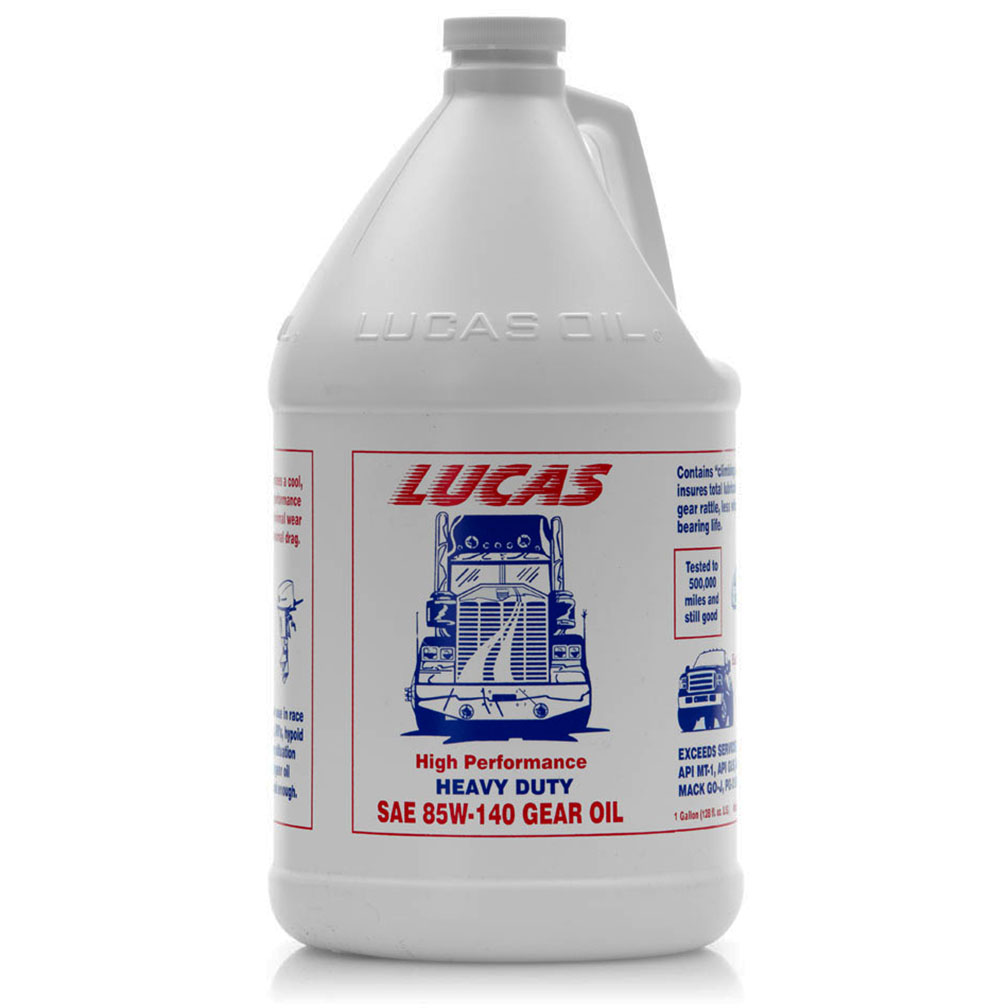 LUCAS OIL 10045 SAE 85W-140 Plus H/D Gear Oil 1 Gallon