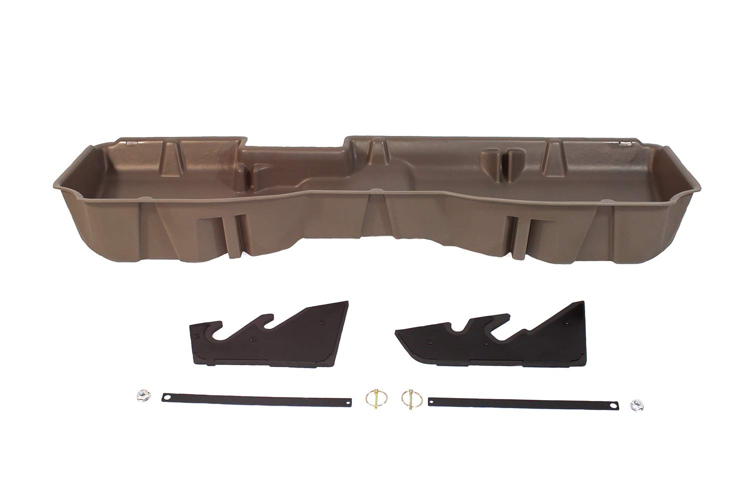 DU-HA 10303 Underseat Storage Gun Case 14-18 GMC & Chevy Saddle Brown