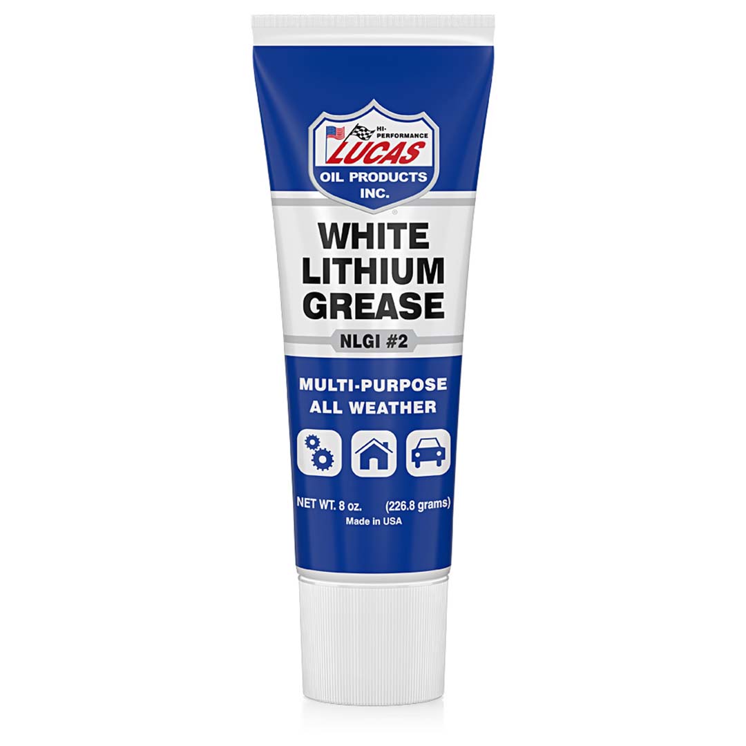 LUCAS OIL 10533 White Lithium Grease  8 oz