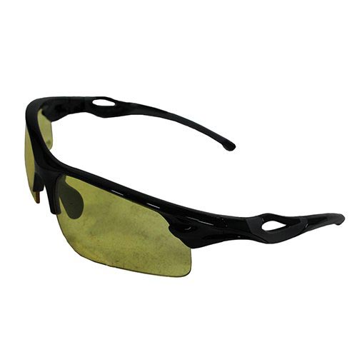 BTI 110175 M&P Harrier Shooting Glasses Interchangeable Lens Smoke Mirrored Clear Vermillion Amber