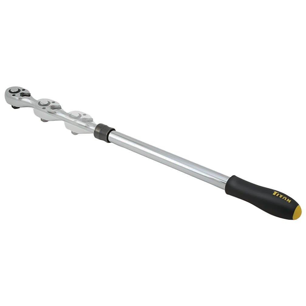 TITAN 12073 Tool 1/2 in Drive Extendable Ratchet