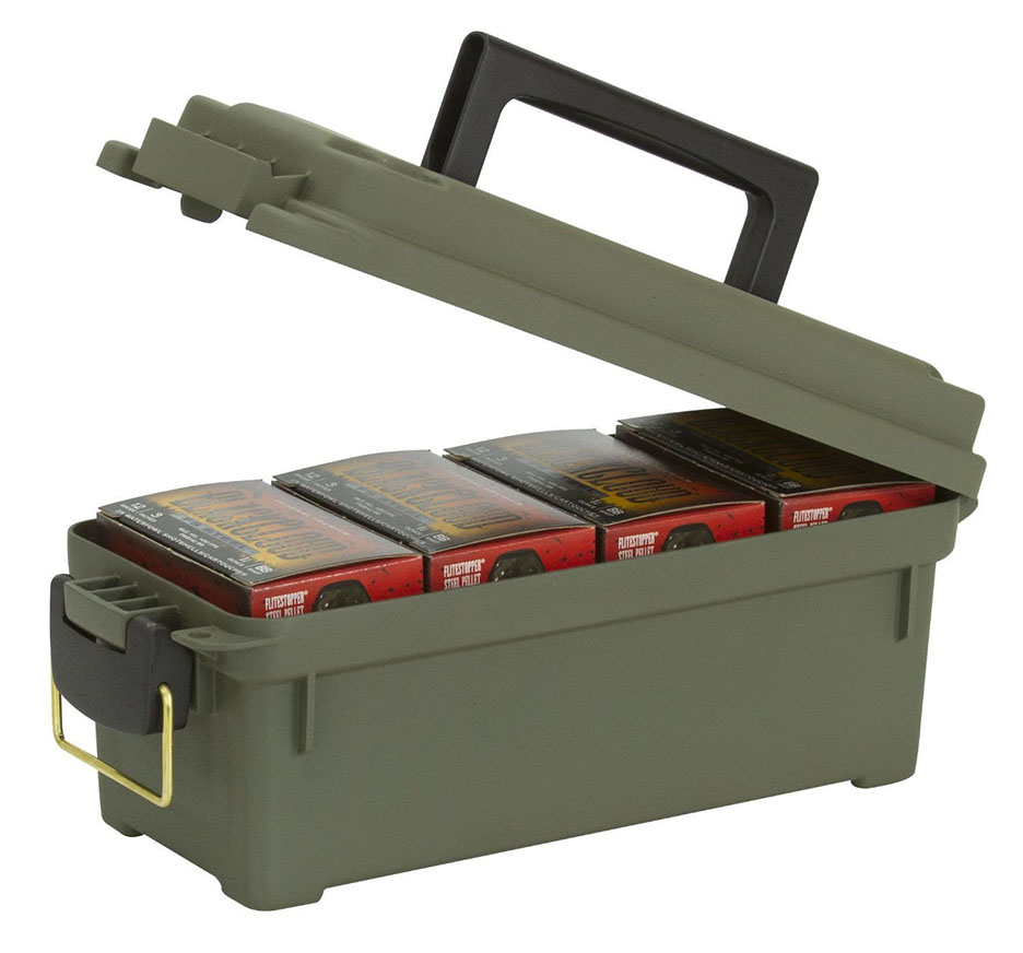 PLANO 121202 Compact Shot Shell Field/Ammo Box - O.D. Green