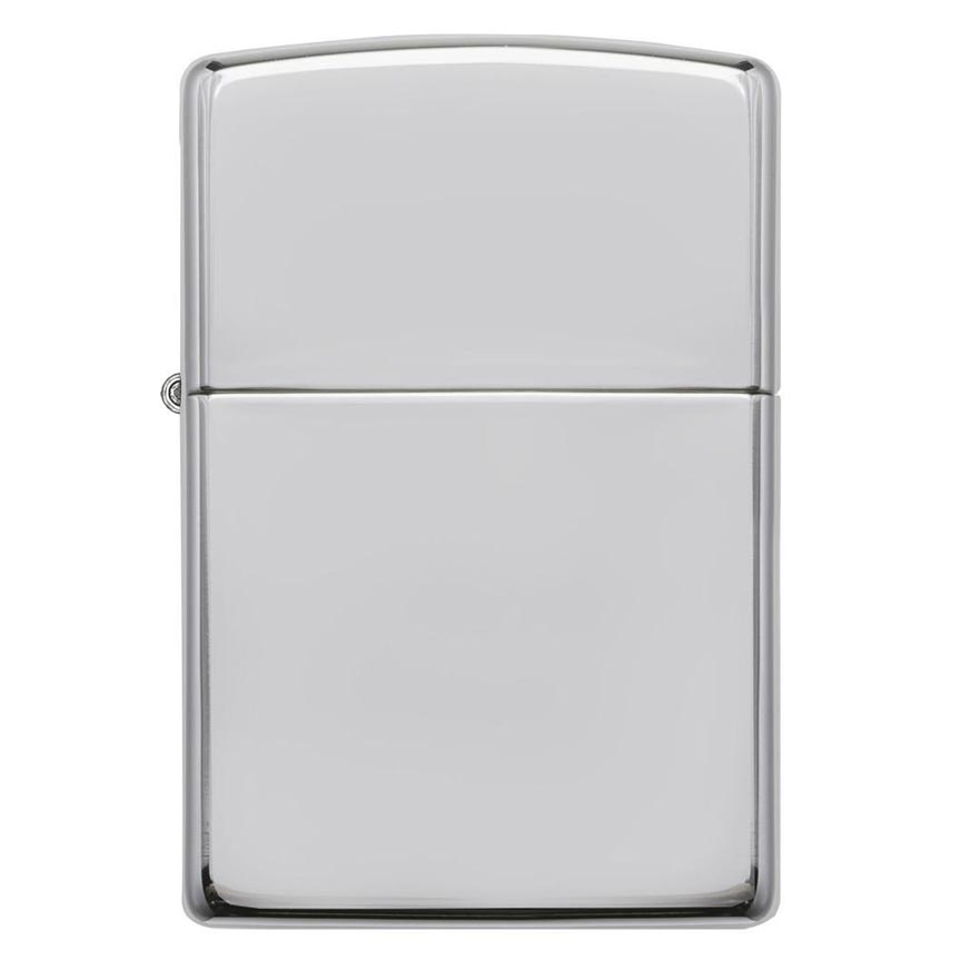 ZIPPO 15 Windproof Lighter High Polish Sterling Silver Finish Classic Case