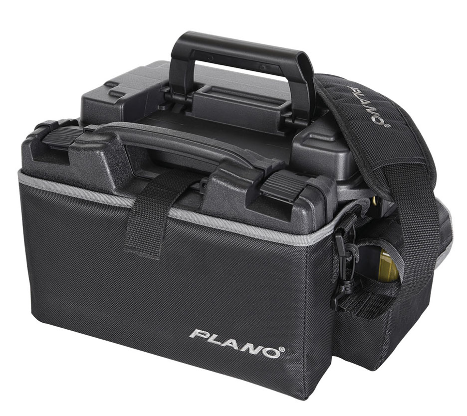 PLANO 1712500 Medium X2 Range Bag w 140300 Pistol Case and 1712 Ammo Can