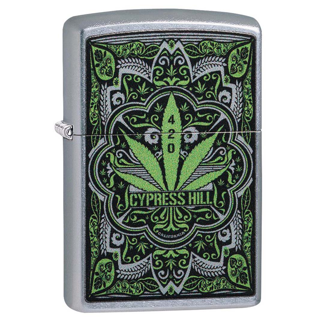 ZIPPO 49010 Windproof Lighter Cypress Hill Marijuana Leaf