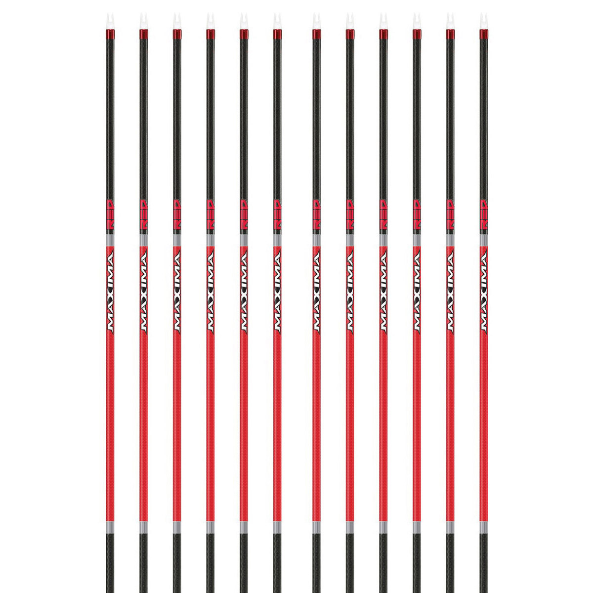CARBON EXPRESS 50752 MAXIMA RED 350 SHAFTS 12 PK