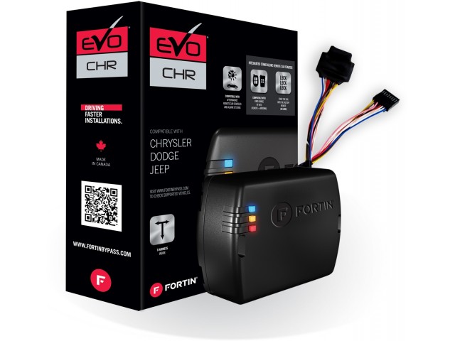 FORTIN EVO-CHRT5 Preloaded Module & T-Harness Combo for Chrysler Dodge Jeep 2007 and newer Standard