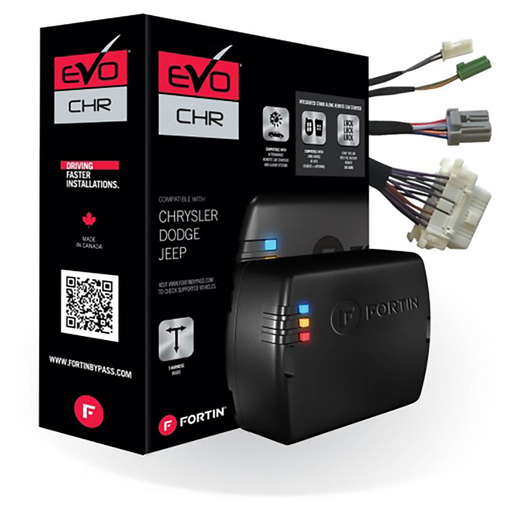 FORTIN EVO-CHRT7 Combo module & T-Harness for '11-'22 Chysler Dodge and Jeep Tip-Start & Push-To-Start vehicl