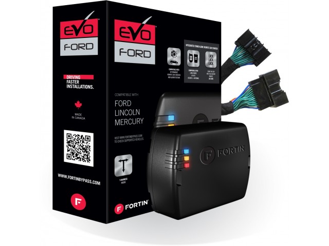 FORTIN EVO-FORT3 Remote Start Module & T-Harness Combo for select 2013+ Ford Vehicles