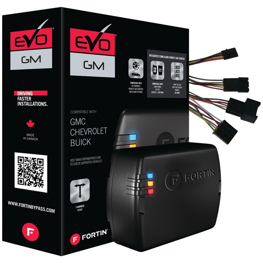 FORTIN EVO-GMT4 Remote Start Module & T-Harness Combo for select Cadillac/Chevy/GMC Full Size Vehicles '07+