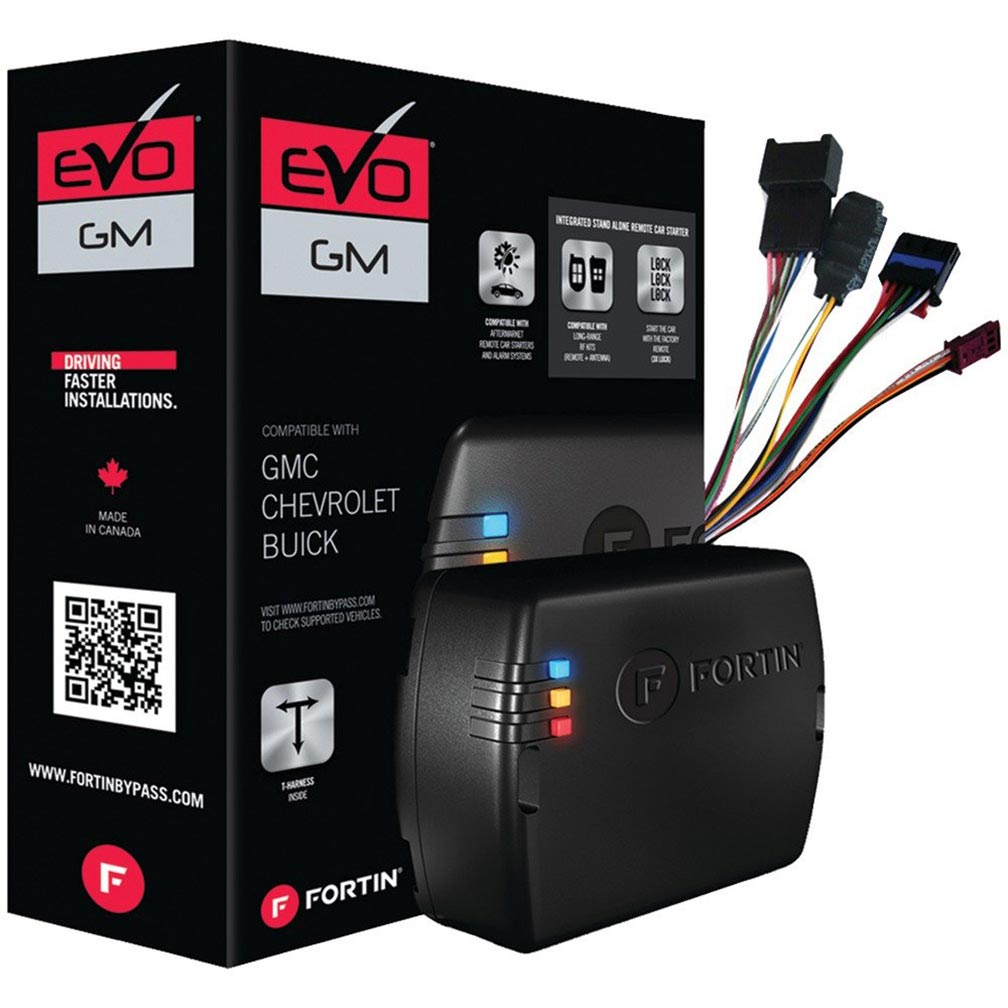 FORTIN EVO-GMT7 Remote Start Module & T-Harness for '10-'22 GM Standard Key Vehicles