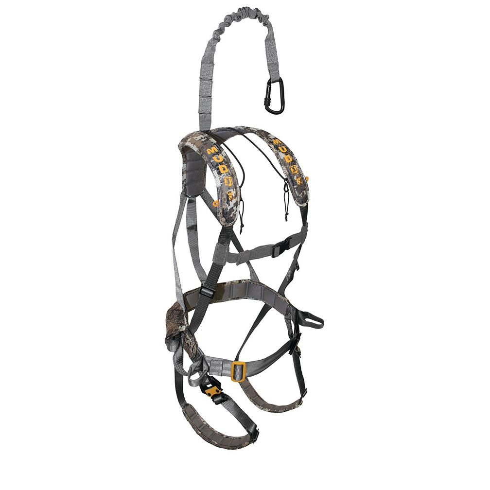 MUDDY MUD-MSH500 AMBUSH SAFETY HARNESS- Optifide Elevated II Camo / Standard quick release buckles