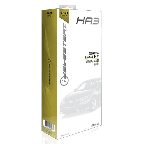 IDATALINK OL-ADSTHRHA3 OmegaLink T-Harness for OLRSBA(HA3) - Factory Fit Install; select Honda/Acura '08+ Standard Key