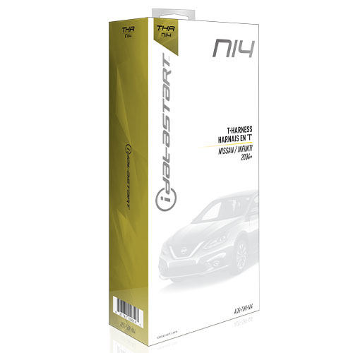 IDATALINK OL-ADSTHRNI4 OmegaLink T-Harness for OLRSBA(NI4) - Factory Fit Install; for select Nissan/Infiniti '04+ Standard Key