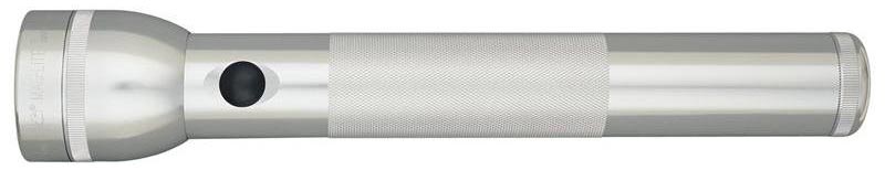 MAGLITE S3D106 Incandescent 3-Cell D Flashlight - Silver (Blister Pack)