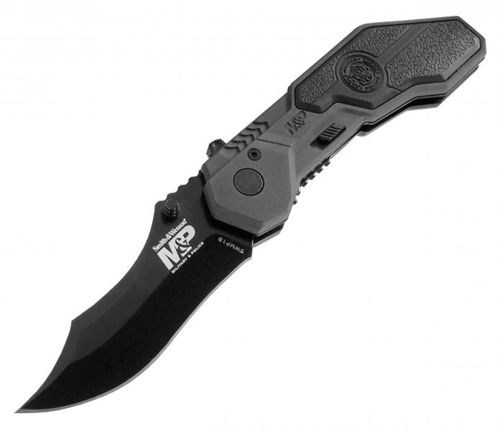 SMITH & WESSON SWMP1B Military & Police M.A.G.I.C. Assisted Opening Liner Lock Folding Knife Clip Point Bla