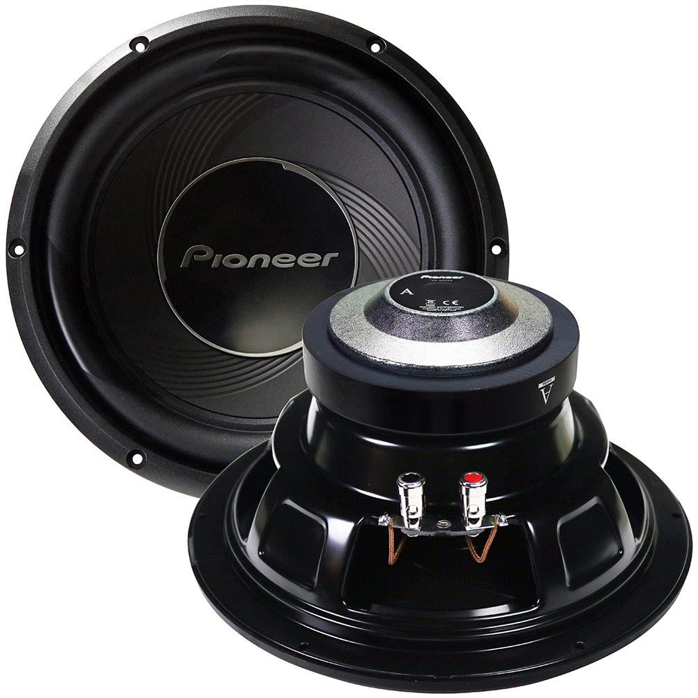 PIONEER TS-A25S4 10” 1200 watt Max Subwoofer - 4ohm SVC
