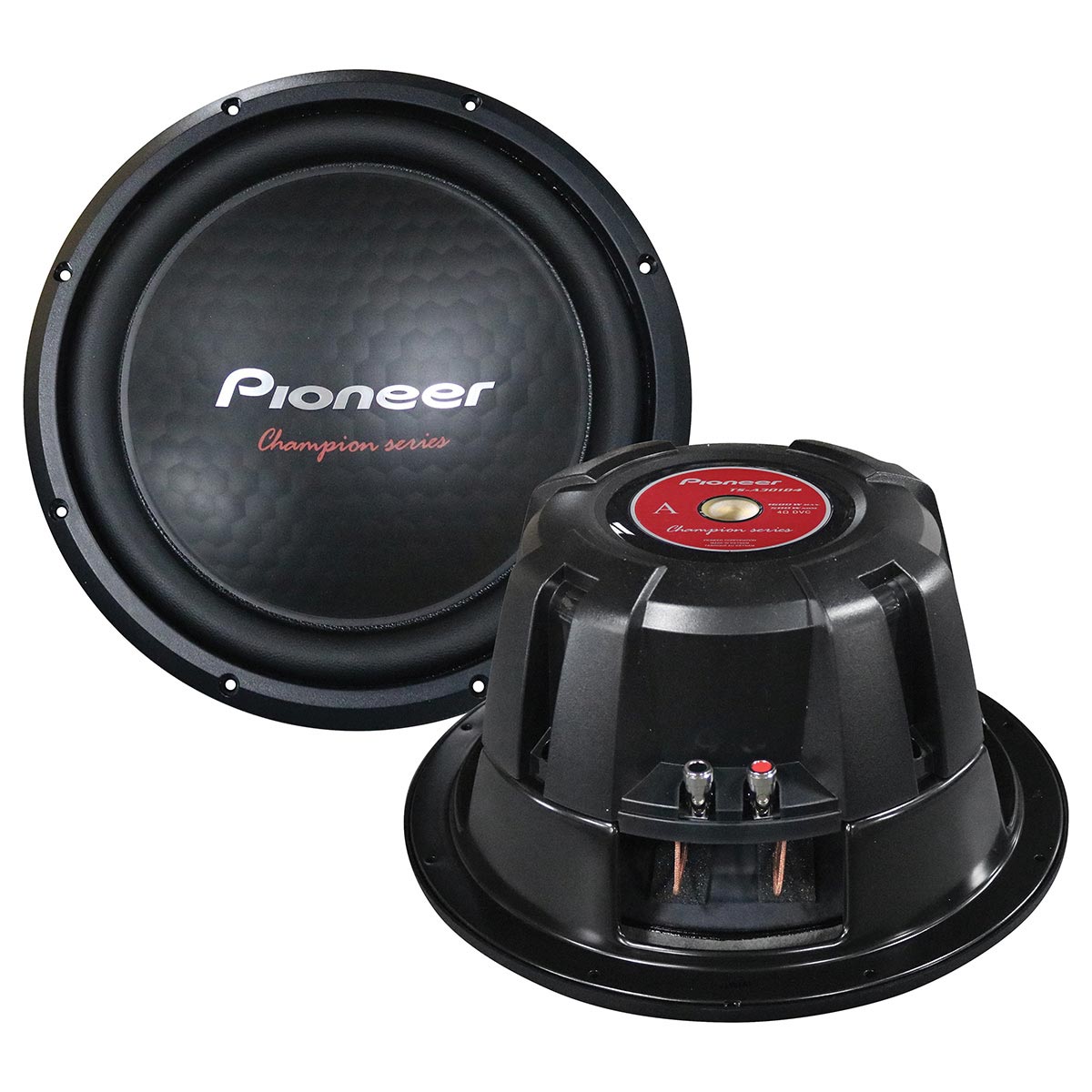 PIONEER TS-A301D4 12” Woofer 500W RMS/1600W Max Dual 4 Ohm Voice Coils