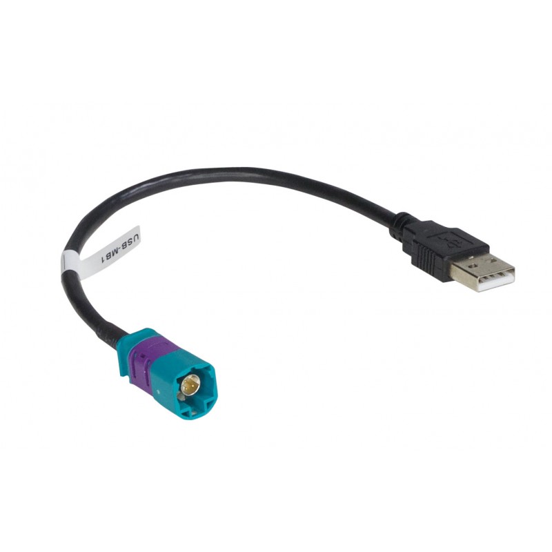 IDATALINK USBMB1 USB Retention Cable for Select 2014-16 Mercedes & European Vehicles