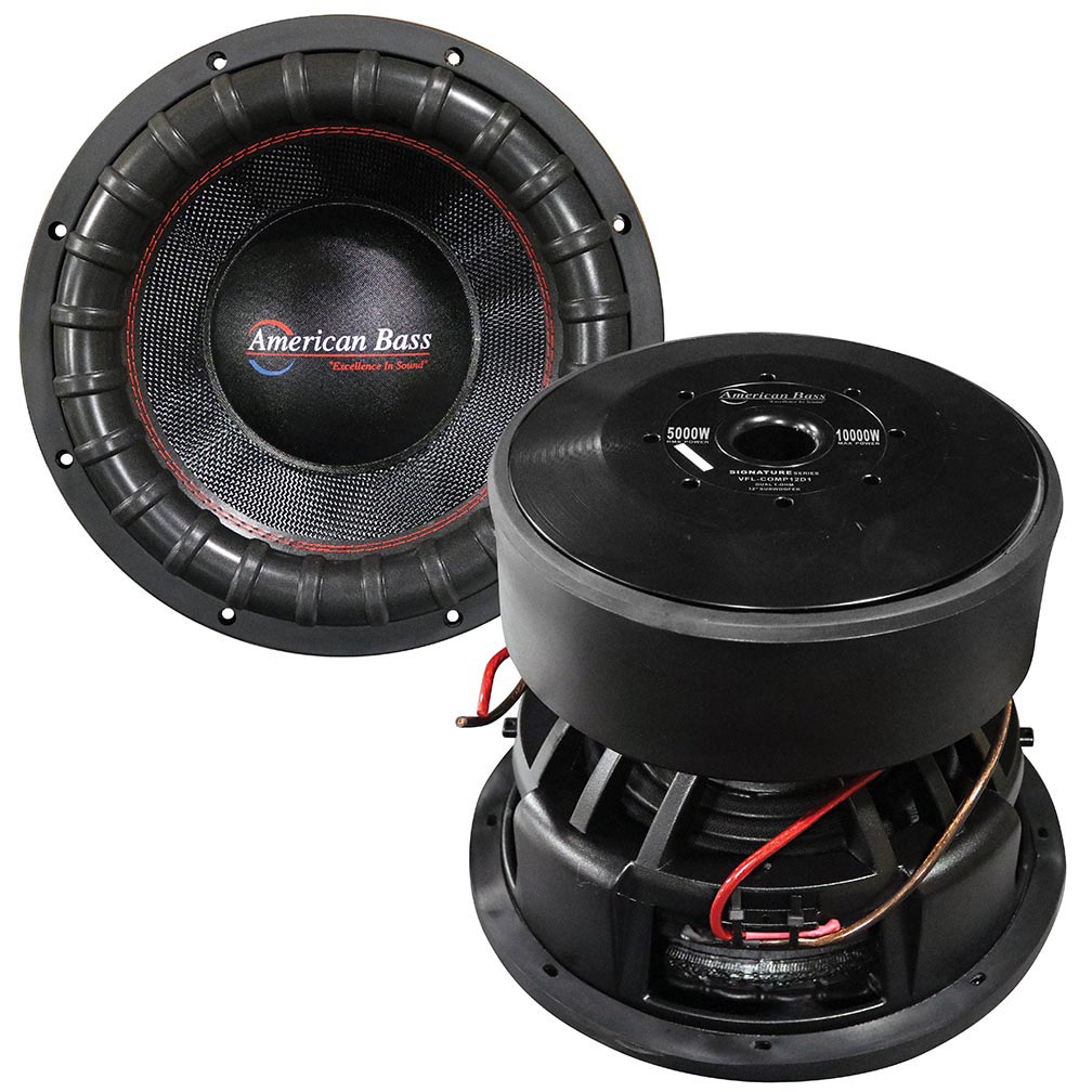 AMERICAN BASS VFL-COMP12D2 SIGNATURE VFL 12” Woofer 5000W RMS / 10000W Max Dual 2 Ohm Voice Coils