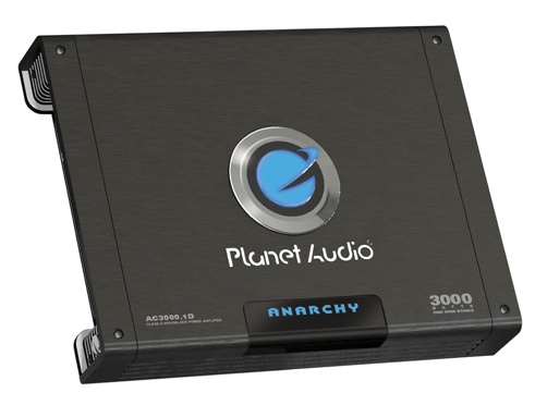 PLANET AUDIO AC3000.1D Class D Monoblock Amplifer 3000w Anarchy Series